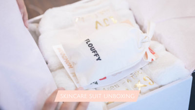 Skincare Suit Unboxing