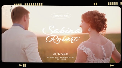 Wedding Teaser Template