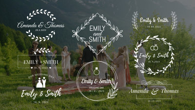 Wedding Titles Pack