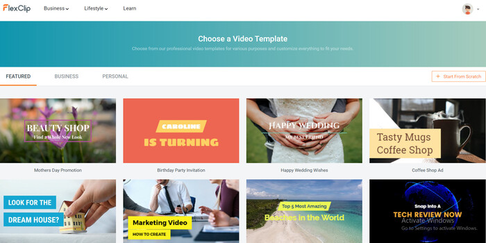 flexclip-marketing-video-欧宝体育全网apptemplates